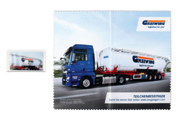 Bild von Brillenputztuch Vakuum 