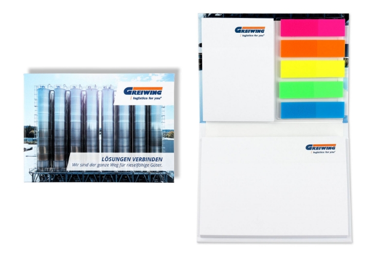 Bild von Haftnotizblock 