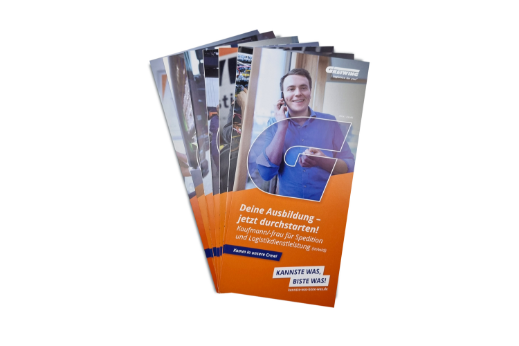 Bild von Flyer Ausbildung - Speditionskaufmann/-frau 