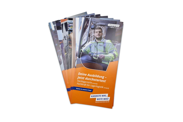 Bild von Flyer Ausbildung - Lager 