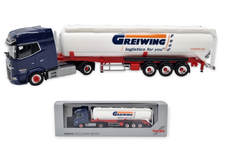 Bild von Herpa DAF XG+ Feldbinder SiloAuflieger - Food 