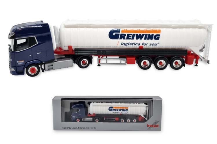 Bild von Herpa DAF XG+ Feldbinder Saugsilosattelzug 