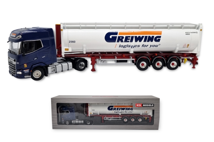 Bild von WSI DAF XG+ Feldbinder Drucksilosattelzug 